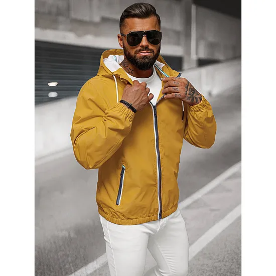 Men's thin yellow jacket Doran JS/5M802/254