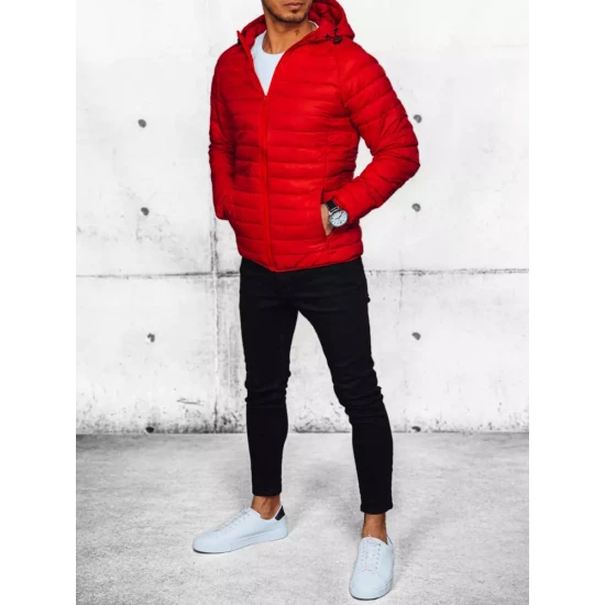 Vīriešu sarkana pavasara jaka Serg TX4417