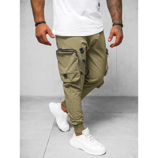 Vīriešu smilškrāsas jogurti Simos O/PS5519