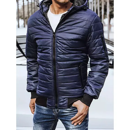 Men's dark blue jacket Rikon TX4144
