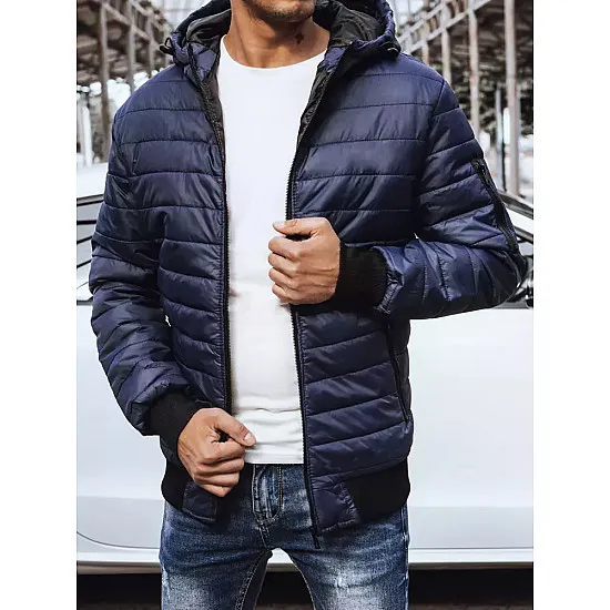 Men's dark blue jacket Rikon TX4144