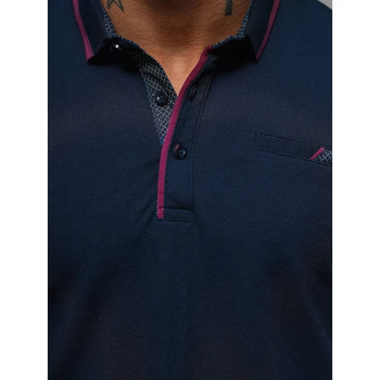 Vīriešu tumši zils polo krekls Team O/DA758