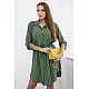 Glow khaki dress 28062