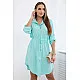 Glow dress in mint 28058