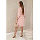Glow peach dress 28352