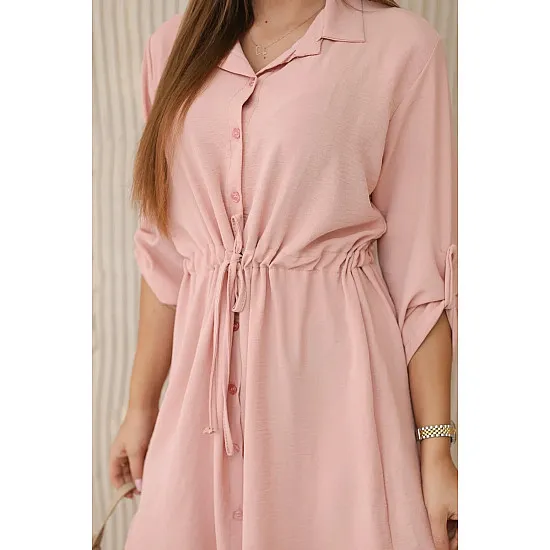 Glow peach dress 28352