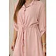 Glow peach dress 28352