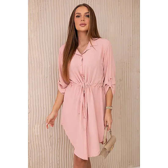 Glow peach dress 28352