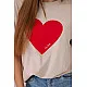 Women's beige T-shirt Madame 28447