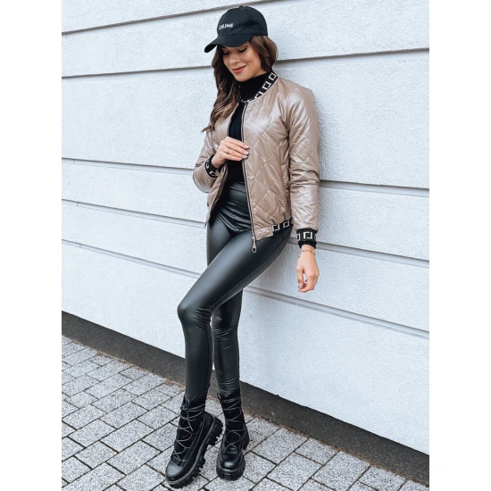 Sieviešu brūna jaka Basik TY2563