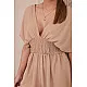 Women's brown jumpsuit Divine 29072
