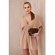 Women's brown jumpsuit Divine 29072