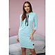 Women's light mint dress Mimoli 24104