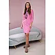 Women's light pink dress Mimoli 25049