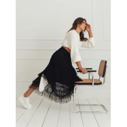 Sieviešu melni svārki Pastella