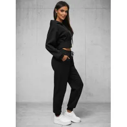 Damski czarny komplet casual Tiny