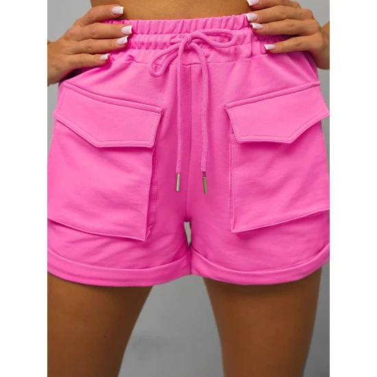 Sieviešu rozā šorti Cargo O/GG23560