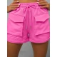 Sieviešu rozā šorti Cargo O/GG23560