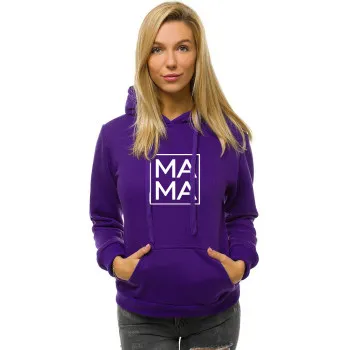 Sieviešu violets džemperis MAMA 