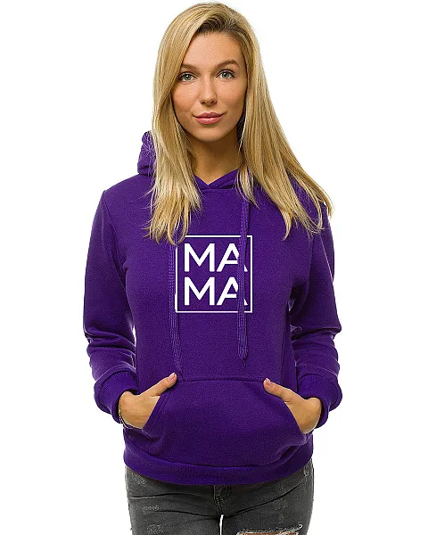Sieviešu violets džemperis MAMA