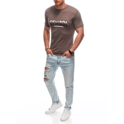 Brūns vīriešu krekls Gembol