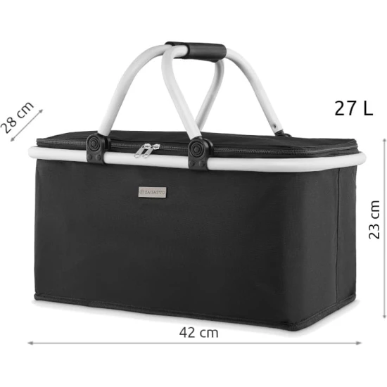 Melna salokāma piknika/patio soma Samba ZG744