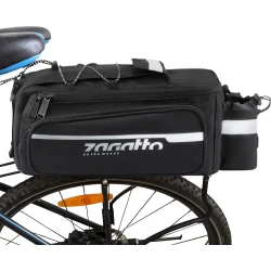 Melna Tera velosipēdu soma