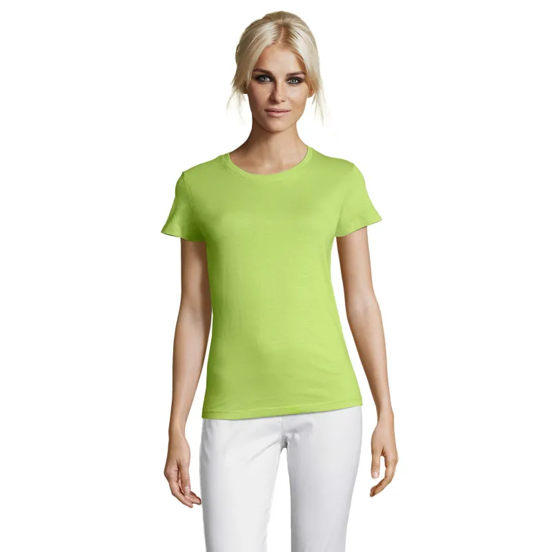 Sieviešu ābolu zaļš T-krekls Regent Women 01825