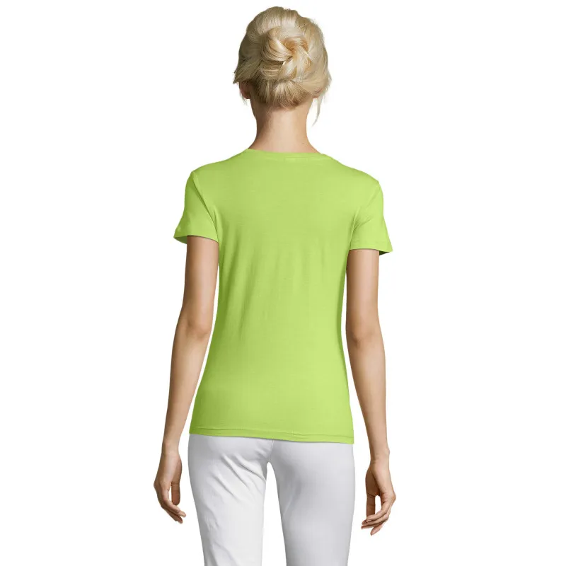 Sieviešu ābolu zaļš T-krekls Regent Women 01825