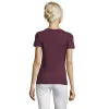 Sieviešu bordo krāsas T-krekls Regent Women 01825