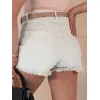 Sieviešu brūni džinsa šorti Popglam SY0384