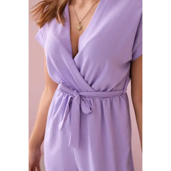 Sieviešu gaiši violets kombinezons Nicolette 28777
