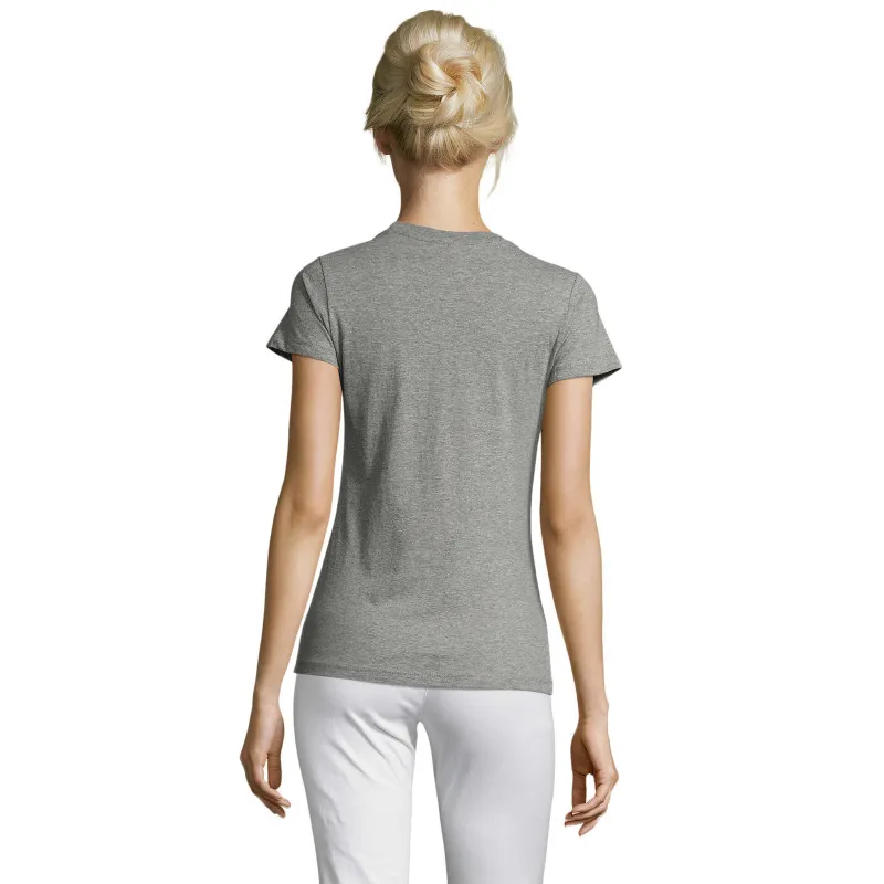 Sieviešu pelēks melanžēts T-krekls Regent Women 01825