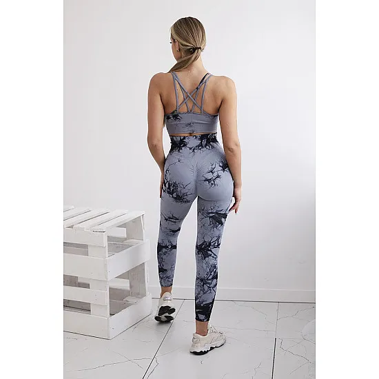 Sieviešu pelēks/melns Push Up komplekts 29304