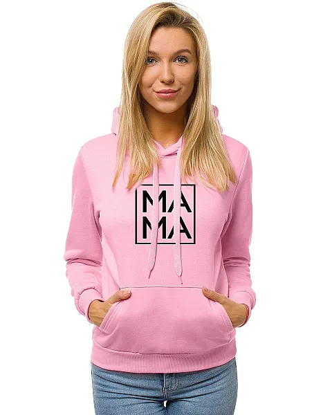 Sieviešu rozā džemperis MAMA