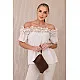Women's beige blouse Lorena 28903