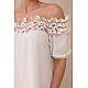 Women's beige blouse Lorena 28903