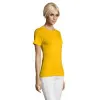 Sieviešu spilgti dzeltens T-krekls Regent Women 01825