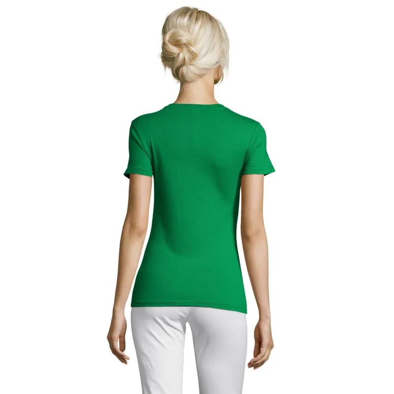 Sieviešu spilgti zaļš T-krekls Regent Women 01825