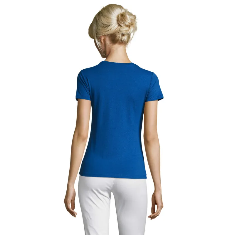 Sieviešu spilgti zils T-krekls Regent Women 01825
