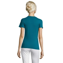 Sieviešu tirkīza T-krekls Regent Women