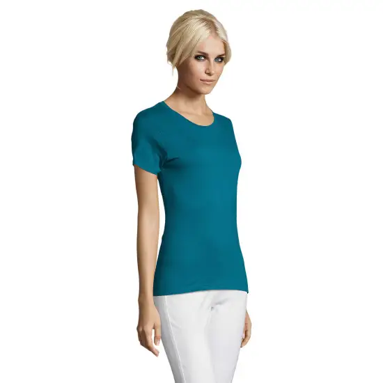 Sieviešu tirkīza T-krekls Regent Women 01825