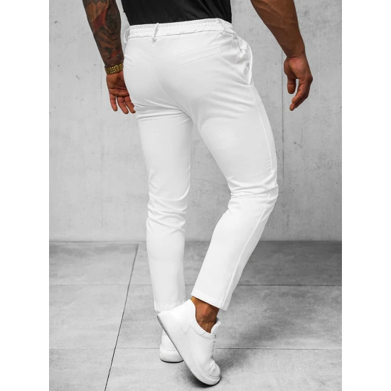 Vīriešu baltas bikses Madero O/1411SP