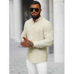 Vīriešu bēšs krekls Litor