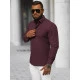 Vīriešu bordo krāsas krekls Garone O/V116