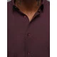 Vīriešu bordo krāsas krekls Garone O/V116