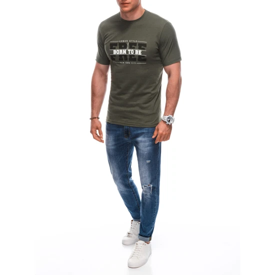 Vīriešu haki krekls Bezmaksas S1924