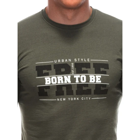 Vīriešu haki krekls Bezmaksas S1924