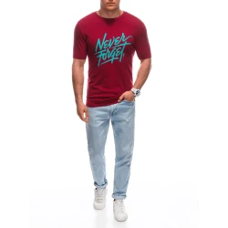 Vīriešu sarkanais krekls Forget