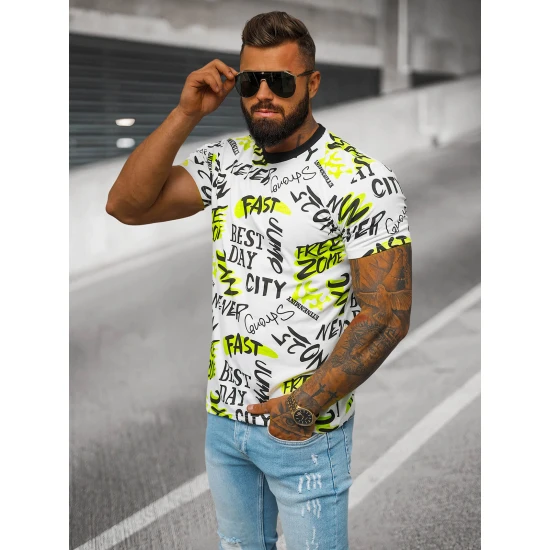 Vīriešu T-krekls ar apdruku Fast JS/8T1210/1